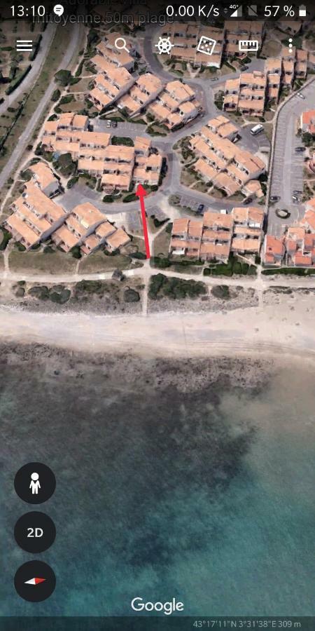 Residence Le Neptuna T2 Direct Plage Wifi Clim แอกด์ ภายนอก รูปภาพ